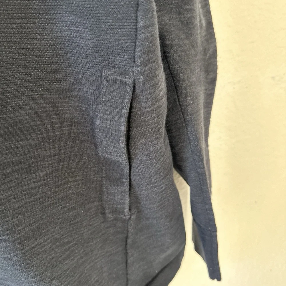 Nike Tech Knit Jacket Womens L Black Full Zip Hooded